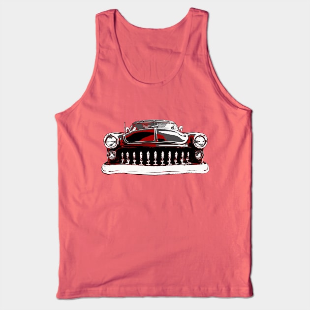 1952 Ford Custom Hot Rod Tank Top by JonnyFivePhoto